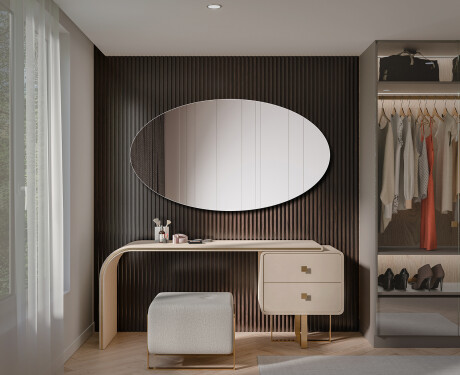 Ovális fali tükörlap L206 #2