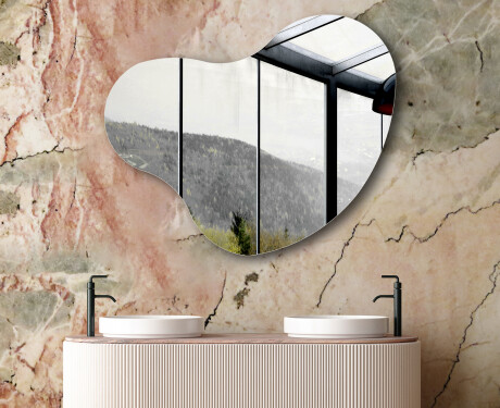 Szabálytalan fali tükörlap L211 #6