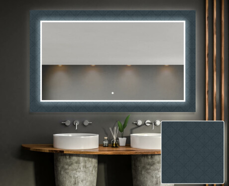 Megvilágított Dekoratív Tükör A Fürdőszobához - Elegant #1