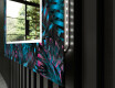 Megvilágított Dekoratív Tükör A Fürdőszobához - Fluo Tropic #11