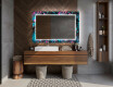 Megvilágított Dekoratív Tükör A Fürdőszobához - Fluo Tropic #12