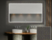 Megvilágított Dekoratív Tükör A Fürdőszobához - Microcircuit #1