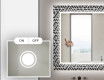 Megvilágított Dekoratív Tükör A Fürdőszobához - Triangless #4