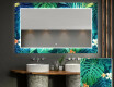 Megvilágított Dekoratív Tükör A Fürdőszobához - Tropical