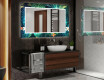 Megvilágított Dekoratív Tükör A Fürdőszobához - Tropical #2