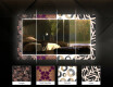 Megvilágított Dekoratív Tükör Led A Nappalihoz - Dandelion #6