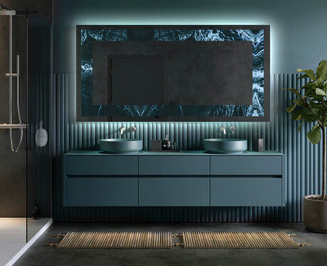 Megvilágított Dekoratív Tükör - Oceanic Madness #5