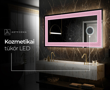 Megvilágított Dekoratív Tükör - Experimental Compositions #6