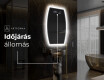 LED Fürdőszobai Tükör Irreguláris Formával M222 #6