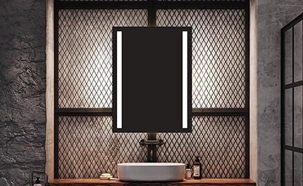 Fürdőszoba Tükör Világítással 60x80 Cm Led L02