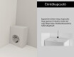 LED fürdőszoba szekrény - Alphine White Mateo 70 x 60 cm #4