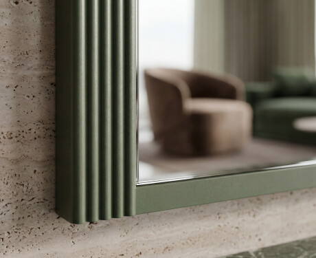Modern tükör lakkozott ARCUS MDF kerettel #2