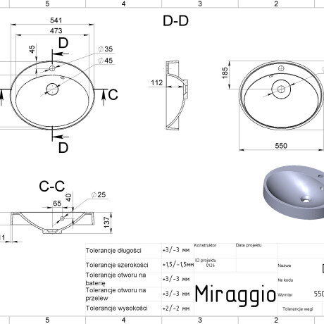 DEVON MATT mosdó #1