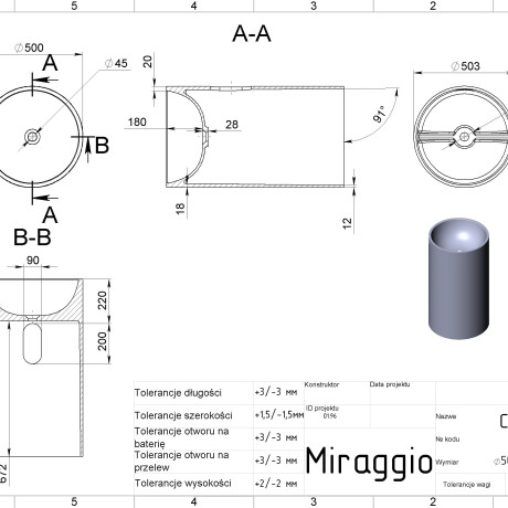 COSMOS MIRASOFT mosdó #5