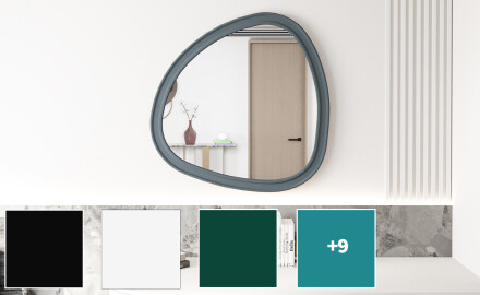 Szabálytalan tükör MDF kerettel L302