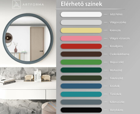 Kerek tükör MDF felülettel L300 #3