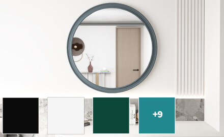 Kerek tükör MDF felülettel L300