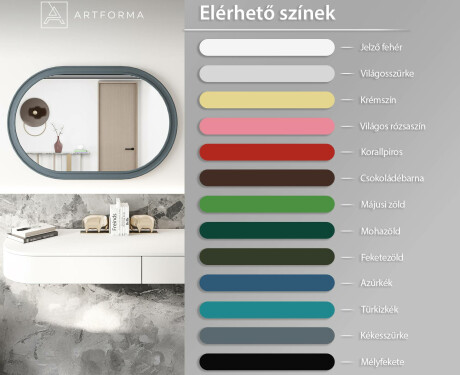 Fürdőszobai tükör MDF kerettel L301 #3