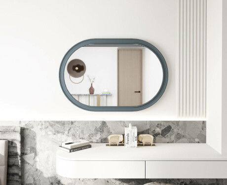 Fürdőszobai tükör MDF kerettel L301 #4
