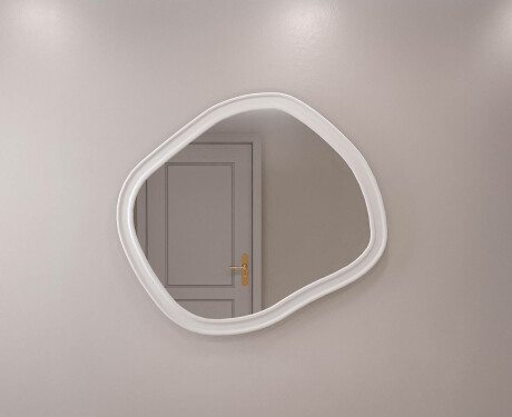 Egyedi méretű fürdőszobai tükör MDF kerettel L303 #5
