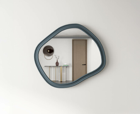 Egyedi méretű fürdőszobai tükör MDF kerettel L303 #6