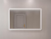 Lekerekített tükör MDF kerettel L299 #5