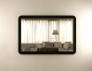 Lekerekített tükör MDF kerettel L299 #8