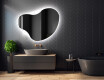 LED Fürdőszobai Tükör Irreguláris Formával N221 #2