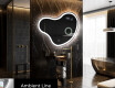 LED Fürdőszobai Tükör Irreguláris Formával N222 #3