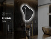 LED Fürdőszobai Tükör Irreguláris Formával V222 #9