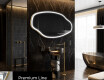 LED Fürdőszobai Tükör Irreguláris Formával O222 #4