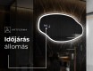 LED Fürdőszobai Tükör Irreguláris Formával O222 #6