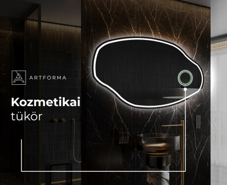 LED Fürdőszobai Tükör Irreguláris Formával O223 #4