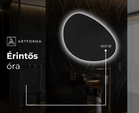 LED Fürdőszobai Tükör Irreguláris Formával H221 #8