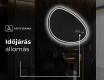 LED Fürdőszobai Tükör Irreguláris Formával H223 #8