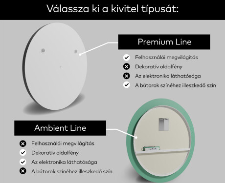 Fürdőszoba Tükör Világítással LED L35 #2
