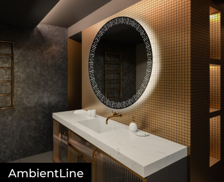 Fürdőszoba Tükör Világítással LED L35 #3