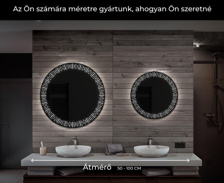 Fürdőszoba Tükör Világítással LED L35 #6