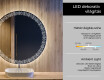 Fürdőszoba Tükör Világítással LED L35 #4