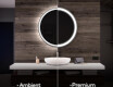 Fürdőszoba Tükör Világítással LED L76 #1