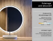 Fürdőszoba Tükör Világítással LED L76 #8