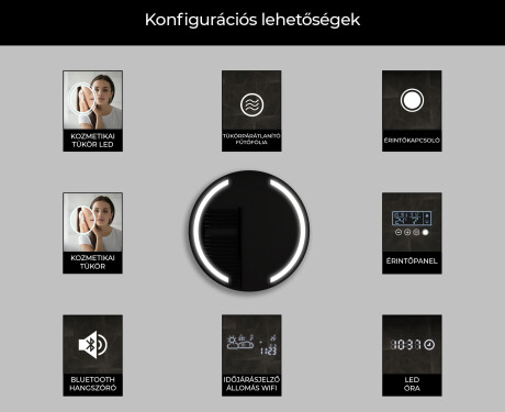 Fürdőszoba Tükör Világítással LED L97 #7