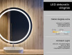 Fürdőszoba Tükör Világítással LED L98 #4