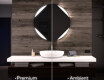 Fürdőszoba Tükör Világítással LED L114 #1