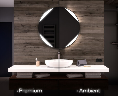 Fürdőszoba Tükör Világítással LED L114 #1