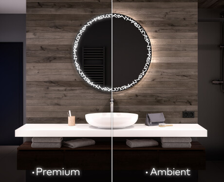 Fürdőszoba Tükör Világítással LED L115