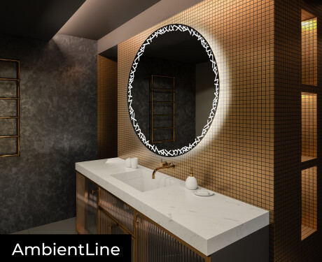 Fürdőszoba Tükör Világítással LED L115 #3