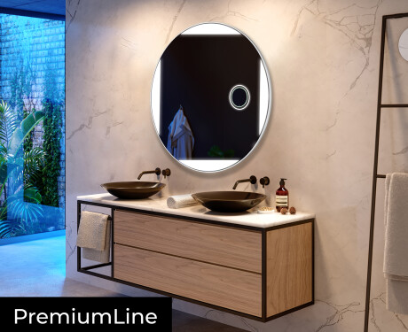 Fürdőszoba Tükör Világítással LED L116 #4