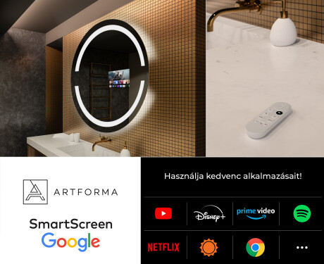 Fürdőszoba Tükör Világítással LED L118 #7