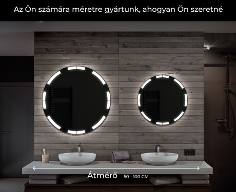 Fürdőszoba Tükör Világítással LED L120 #6